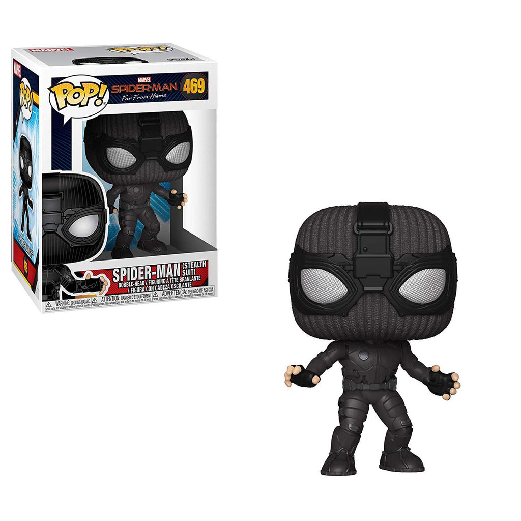 Funko Spider-Man Far From Home POP Spider-Man Stealth Suit Vinyl Figure