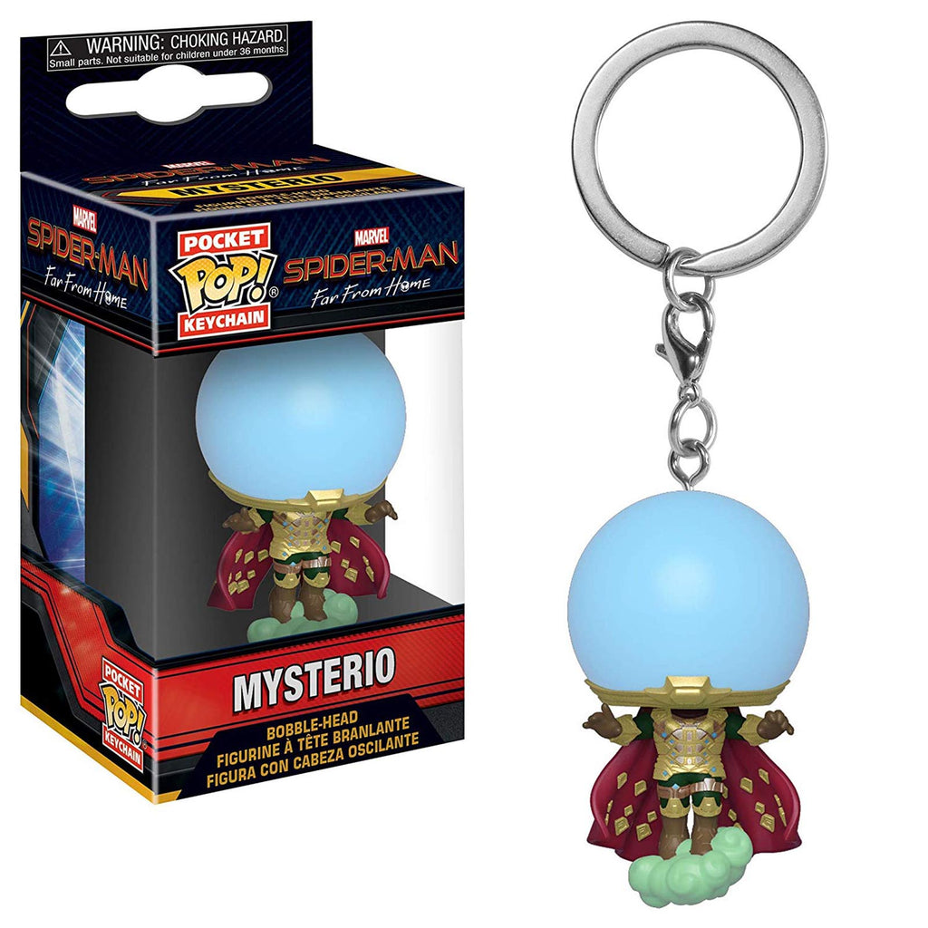 Funko Spider-Man Far From Home Pocket POP Mysterio Figure Keychain