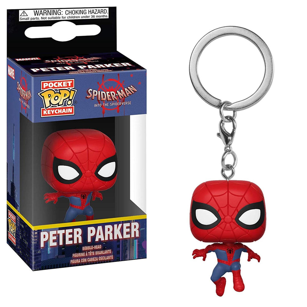Funko Spider-Man Spider-Verse Pocket POP Spider-Man Suit Figure Keychain