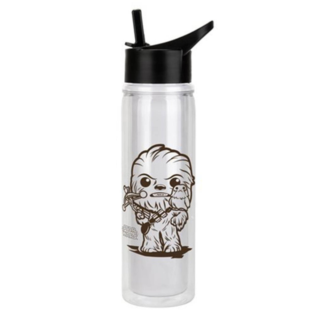 Funko Star Wars Chewbacca And Porg 20 oz. Water Bottle