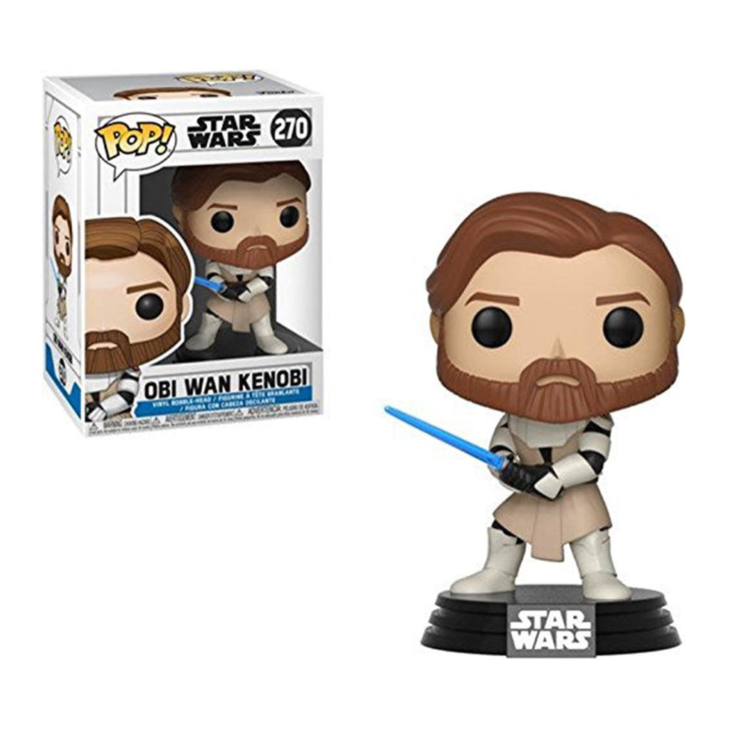 Funko Star Wars Clone Wars POP Obi Wan Kenobi Vinyl Figure