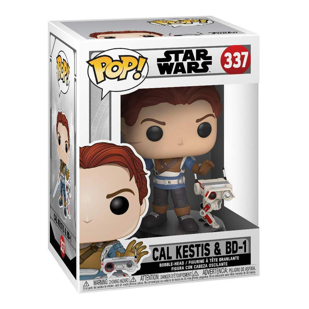 Funko Star Wars Jedi Fallen Order POP Cal Kestis And BD-1 Vinyl Figure