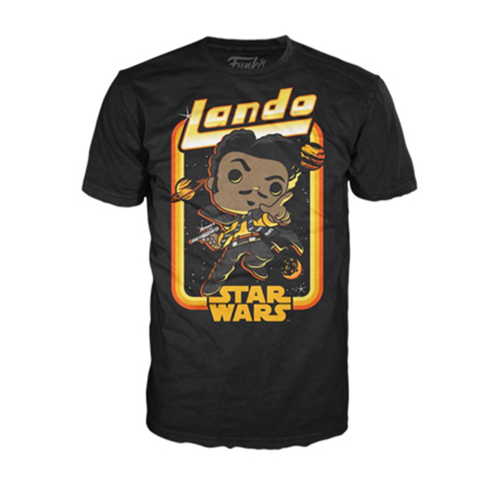 Funko Star Wars Lando In Space Tee Shirt Clothing Movie | Radar Toys