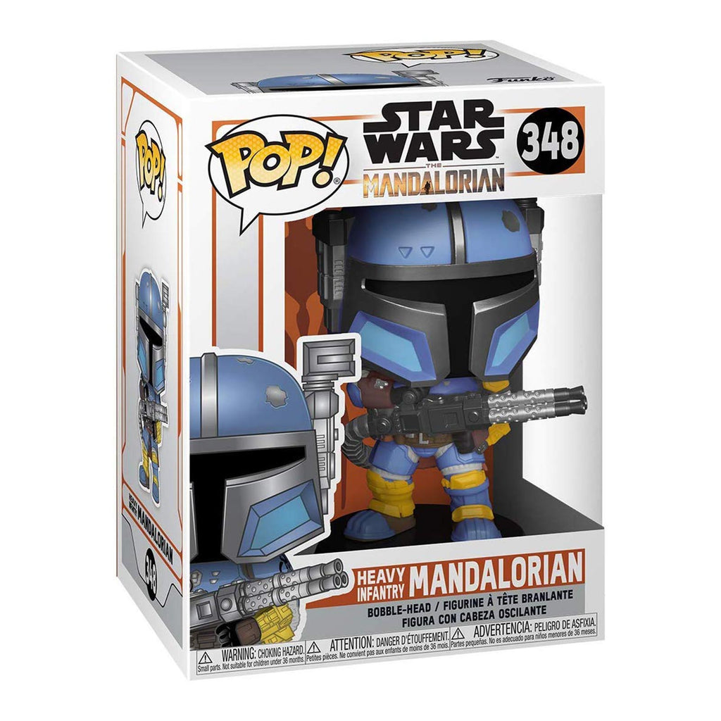 Funko Star Wars Mandalorian POP Heavy Infantry Mandalorian Figure