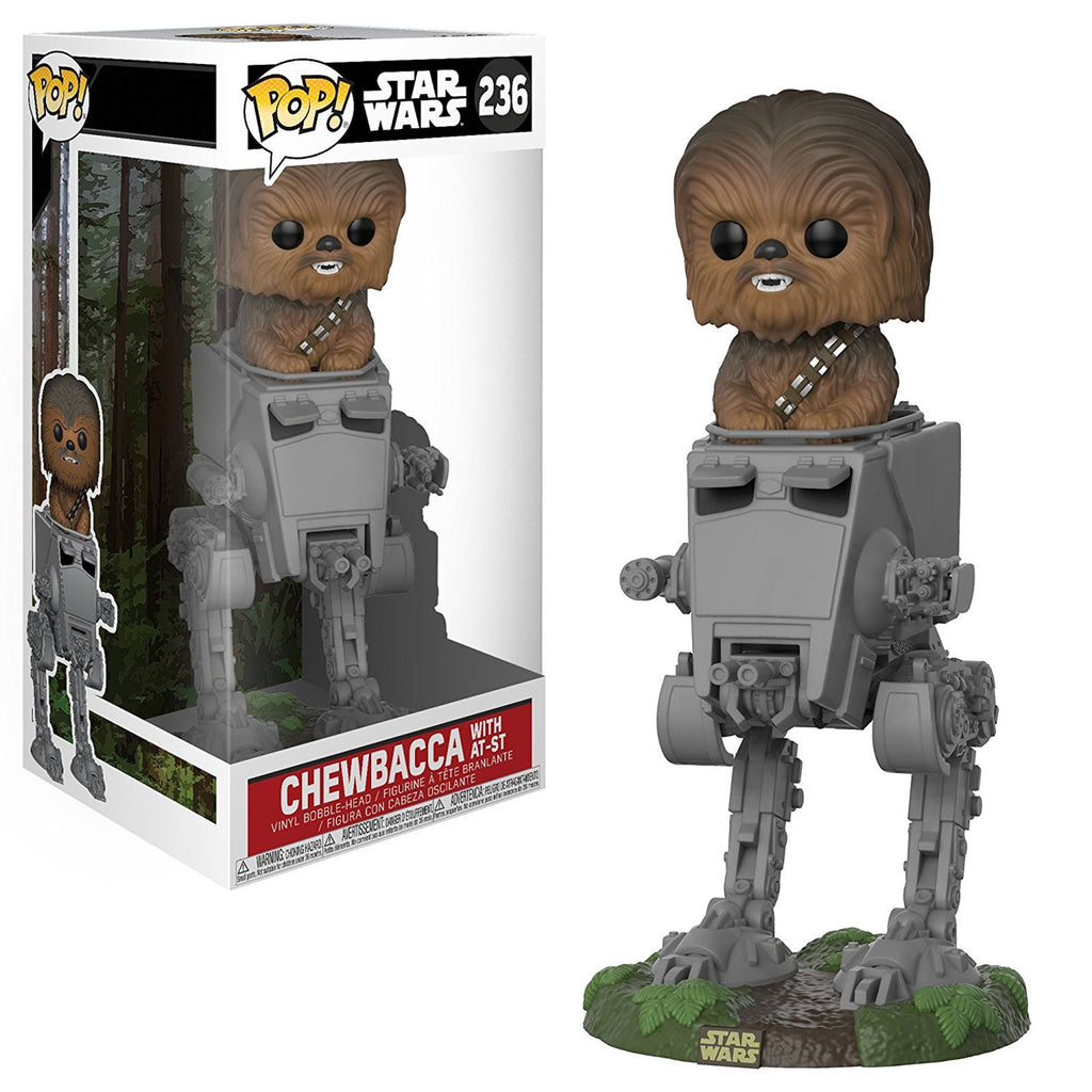 Funko Star Wars POP Chewbacca With AT-ST Vinyl Figure Set