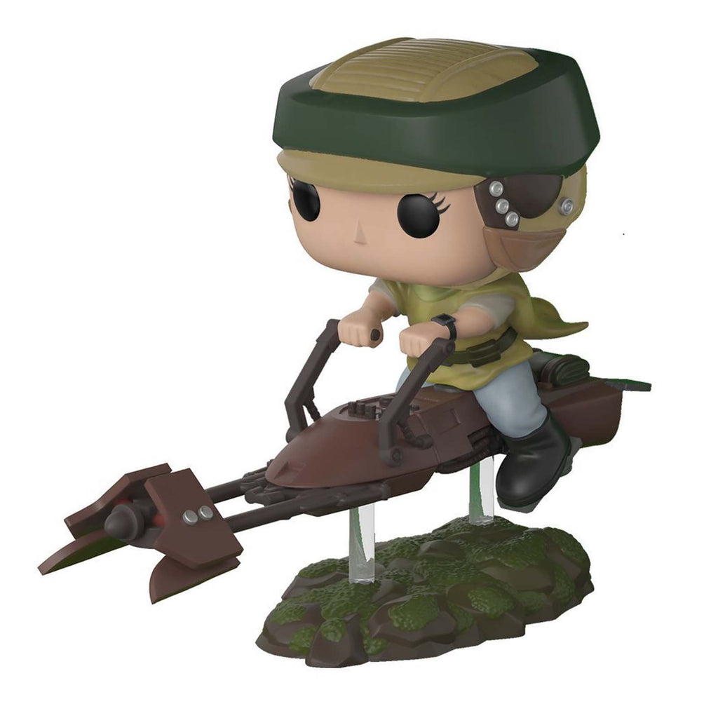 Funko Star Wars POP Deluxe Princess Leia With Speeder Bike Vinyl Figure Set