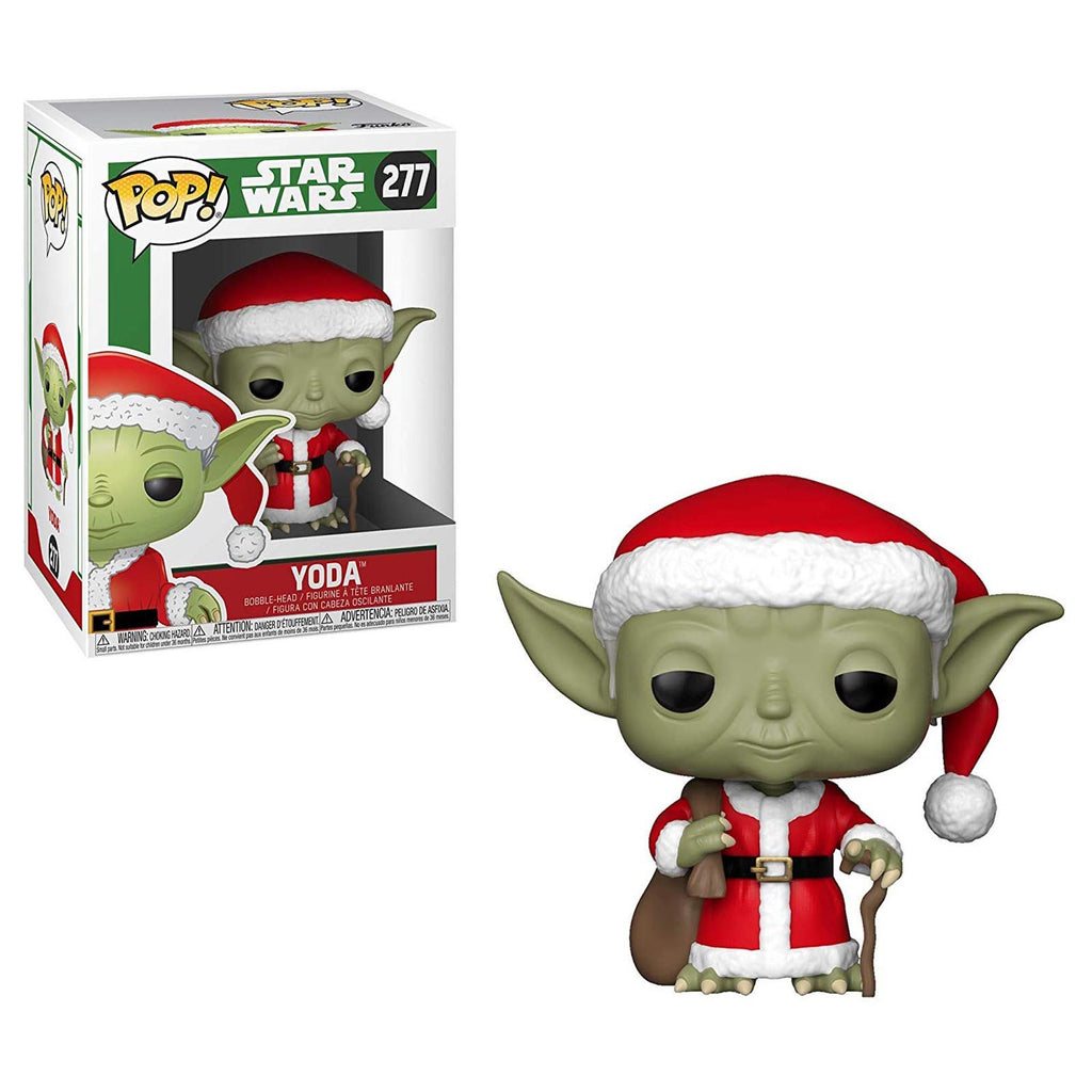 Funko Star Wars POP Santa Yoda Vinyl Figure