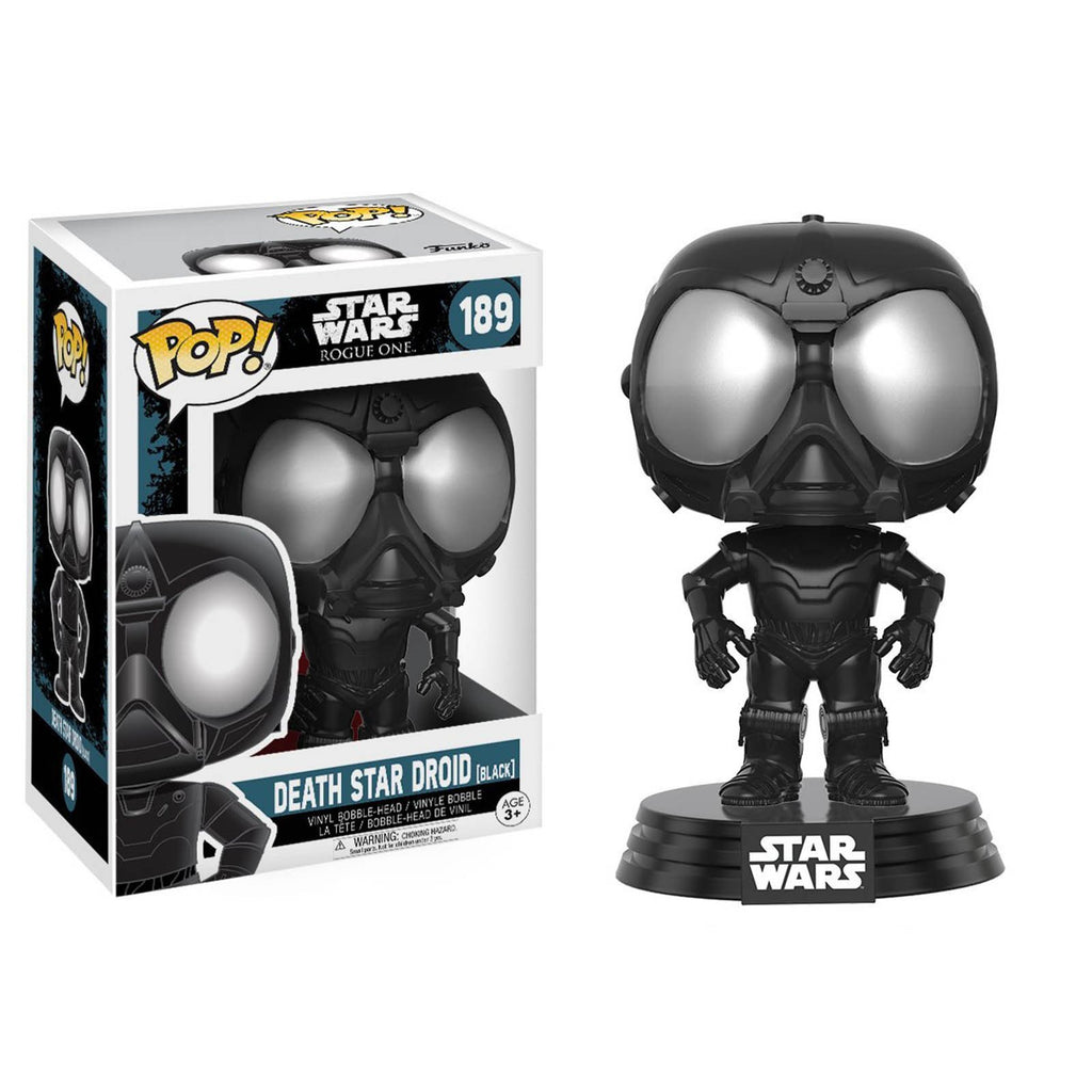 Funko Star Wars Rogue One POP Death Star Droid Black Bobble Vinyl Figure