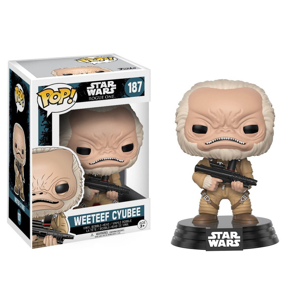 Funko Star Wars Rogue One POP Weeteef Cyubee Bobble Vinyl Figure