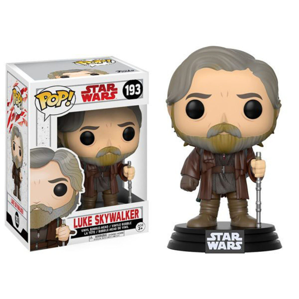 Funko Star Wars The Last Jedi POP Luke Skywalker Vinyl Figure