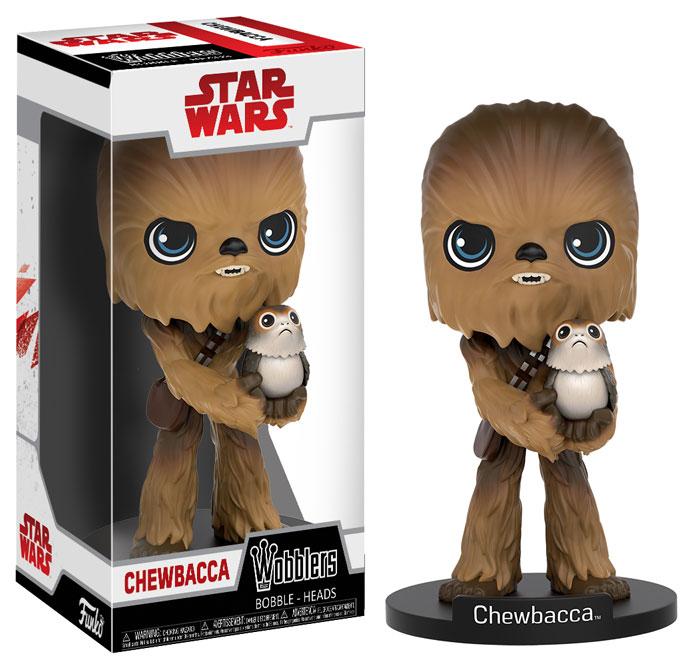 Funko Star Wars The Last Jedi Wobblers Chewbacca Figure
