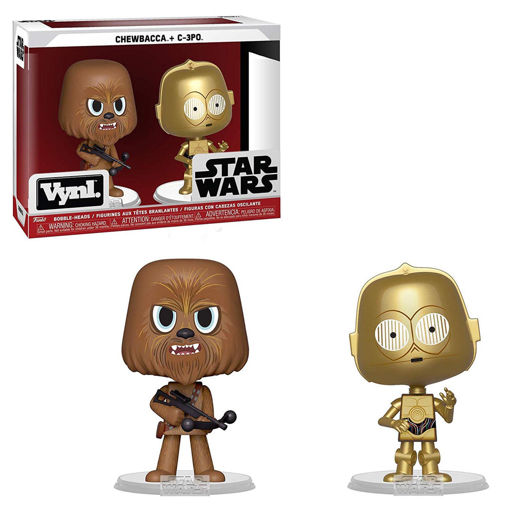 Funko Star Wars Vynl Chewbacca C-3PO Figure Set