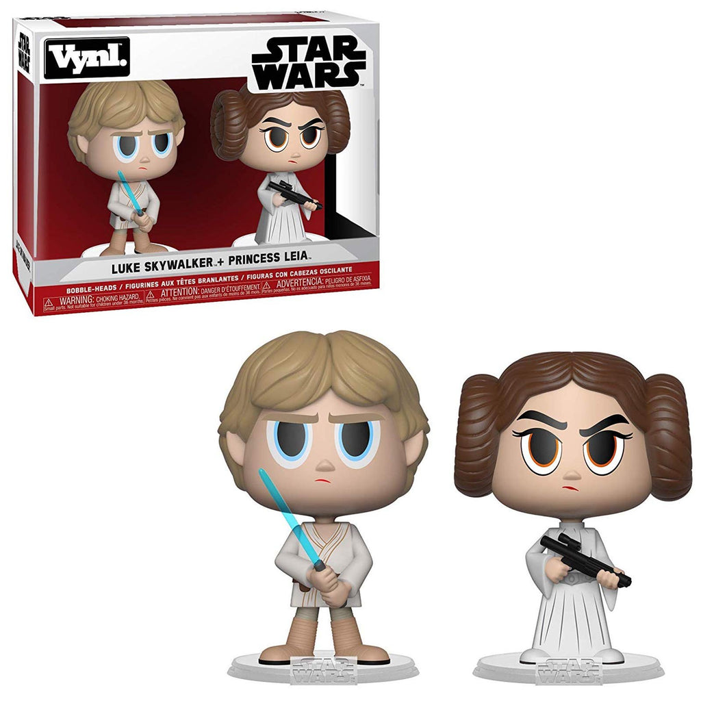 Funko Star Wars Vynl Luke Skywalker Princess Leia Figure Set