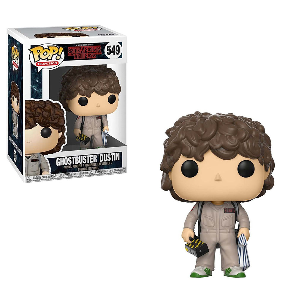 Funko Stranger Things POP Ghostbuster Dustin Vinyl Figure