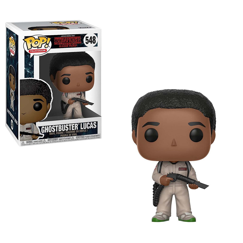 Funko Stranger Things POP Ghostbuster Lucas Vinyl Figure