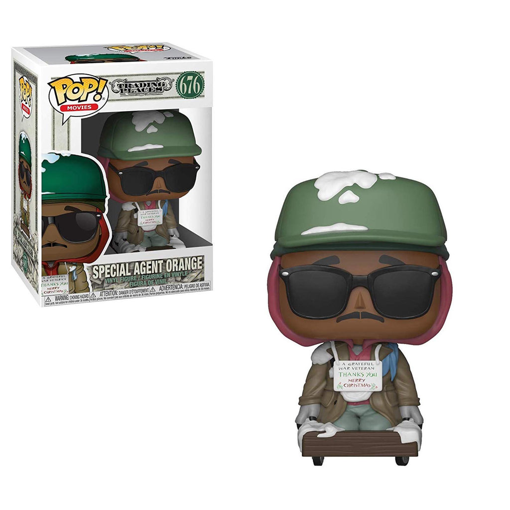 Funko Trading Places POP Special Agent Orange Vinyl Figure