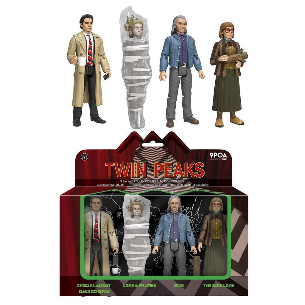 Funko Twin Peaks 4 Action Figures Set - Radar Toys