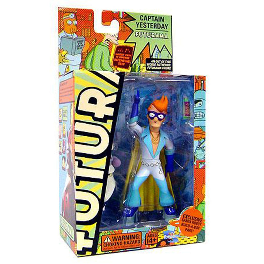 Futurama Series 4 Captain Yesterday Action Figure