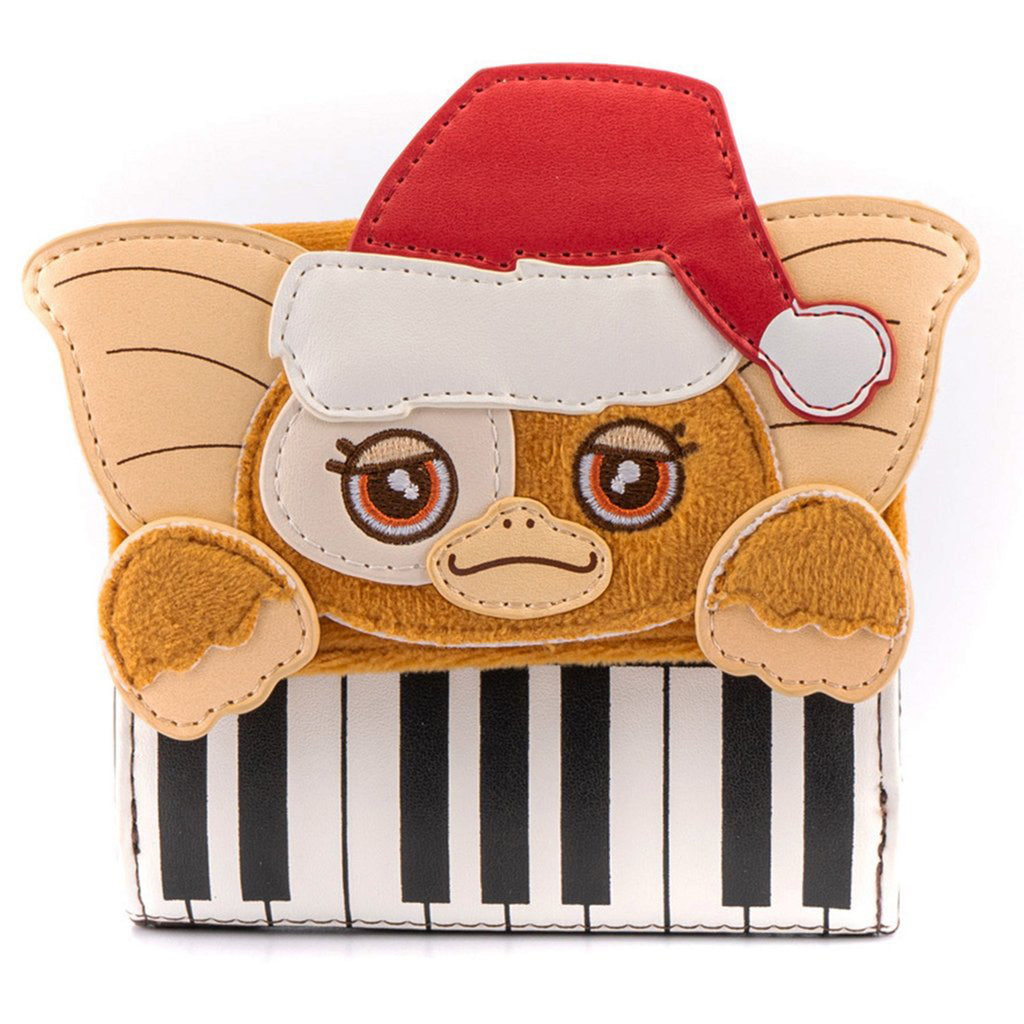 Loungefly Gremlins Gizmo Holiday Keyboard Cosplay Flap Wallet
