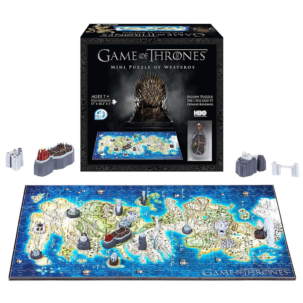 Game Of Thrones Westeros 4D Puzzle