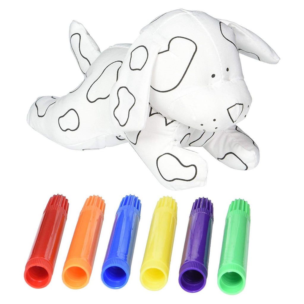 Ganz Dog 6 Inch Plush Mini Coloring Kit