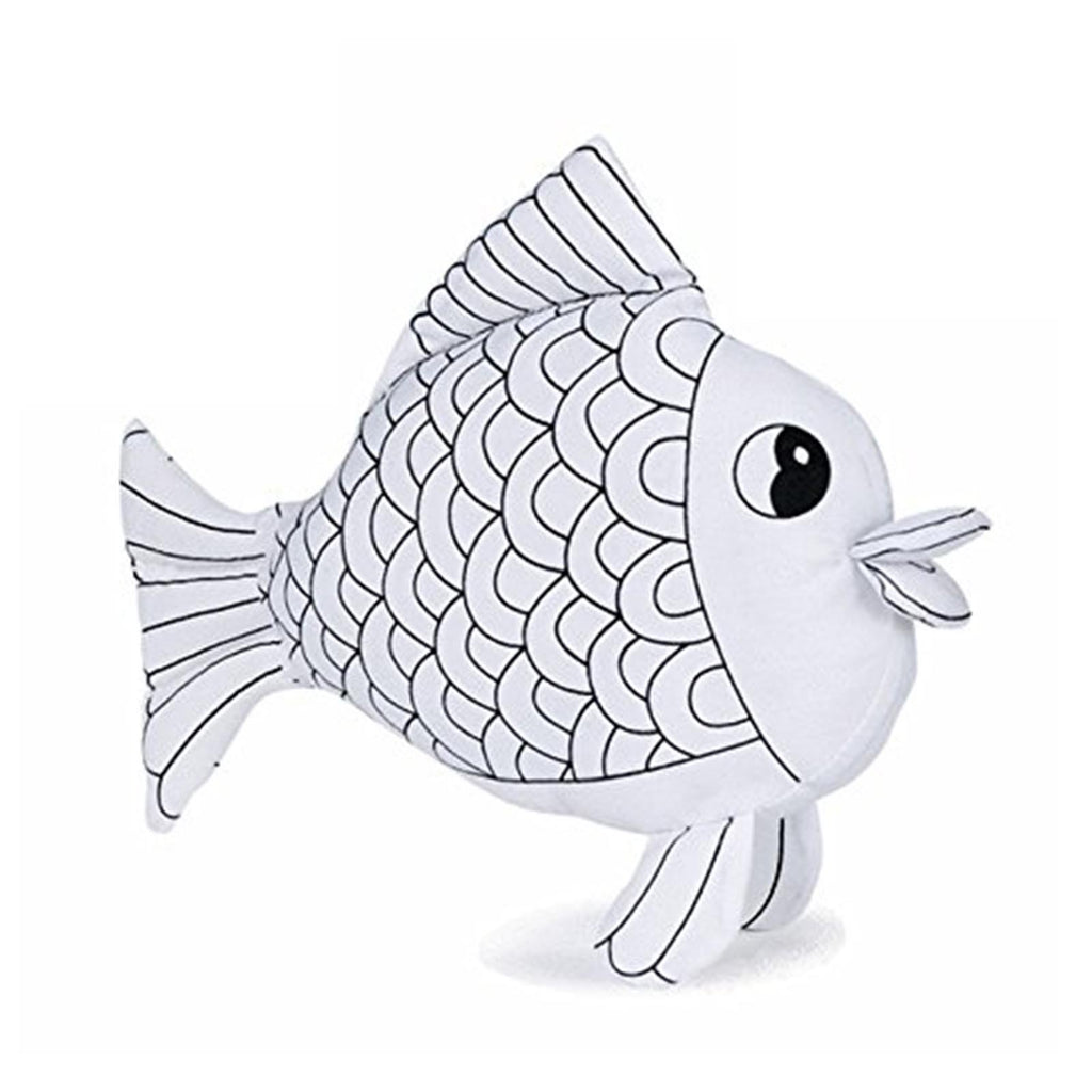 Ganz Fish 6 Inch Plush Mini Coloring Kit
