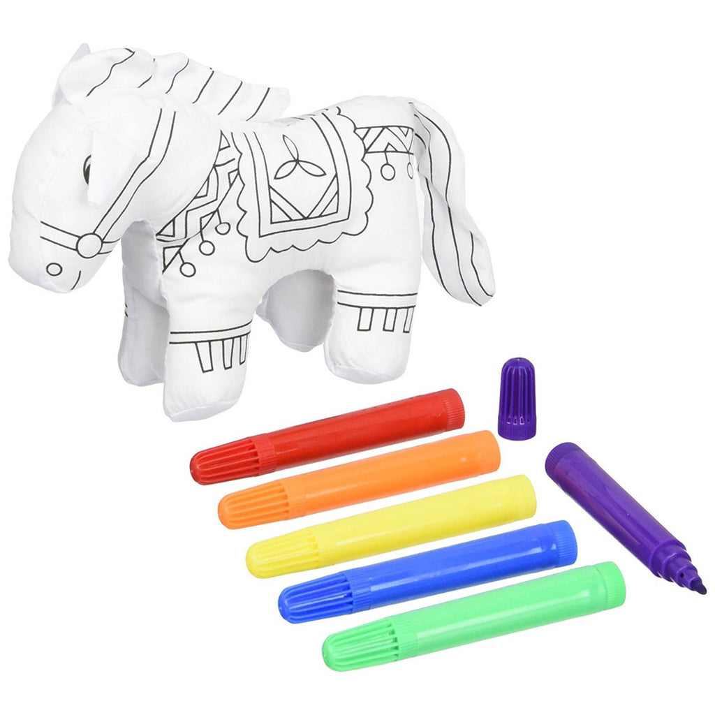 Ganz Horse 6 Inch Plush Mini Coloring Kit