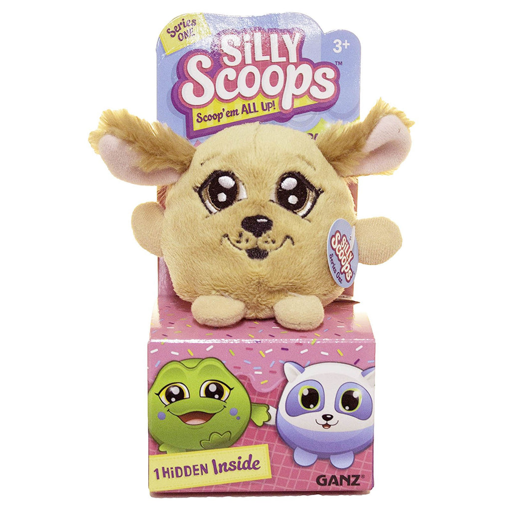 Ganz Silly Scoops Series 1 Sugar Golden Retriever Plush Figure