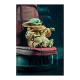 Gentle Giant Star Wars Mandalorian The Child In Chair Statue - Radar Toys