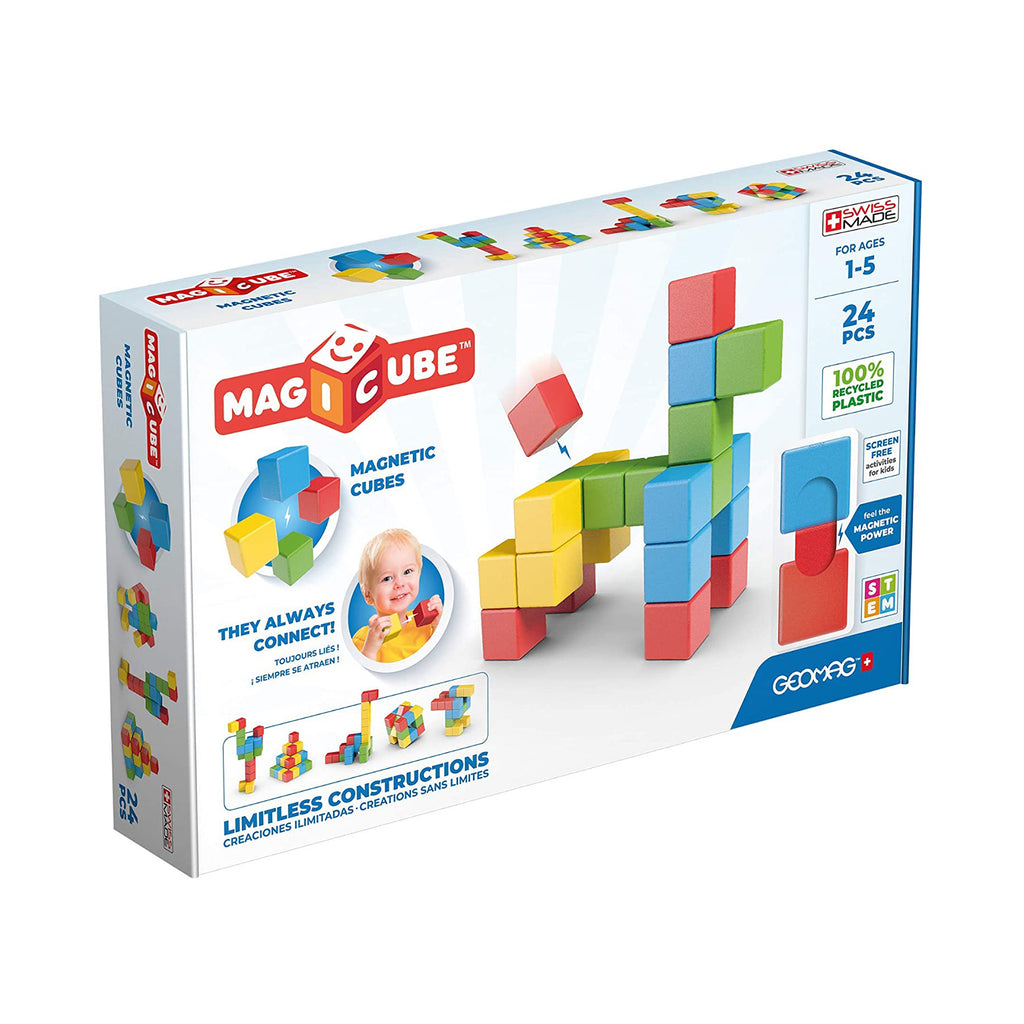 Geomag Magicube Try-Me 24 Pieces Set - Radar Toys