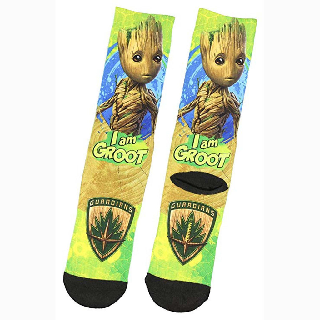 Guardians Of The Galaxy 2 I Am Groot 1 Pair Of Crew Socks