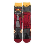 Guardians Of The Galaxy Star-Lord Character Collection One Pair Of Crew Socks - Radar Toys