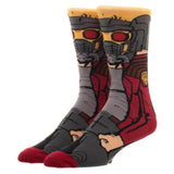 Guardians Of The Galaxy Star-Lord Character Collection One Pair Of Crew Socks - Radar Toys