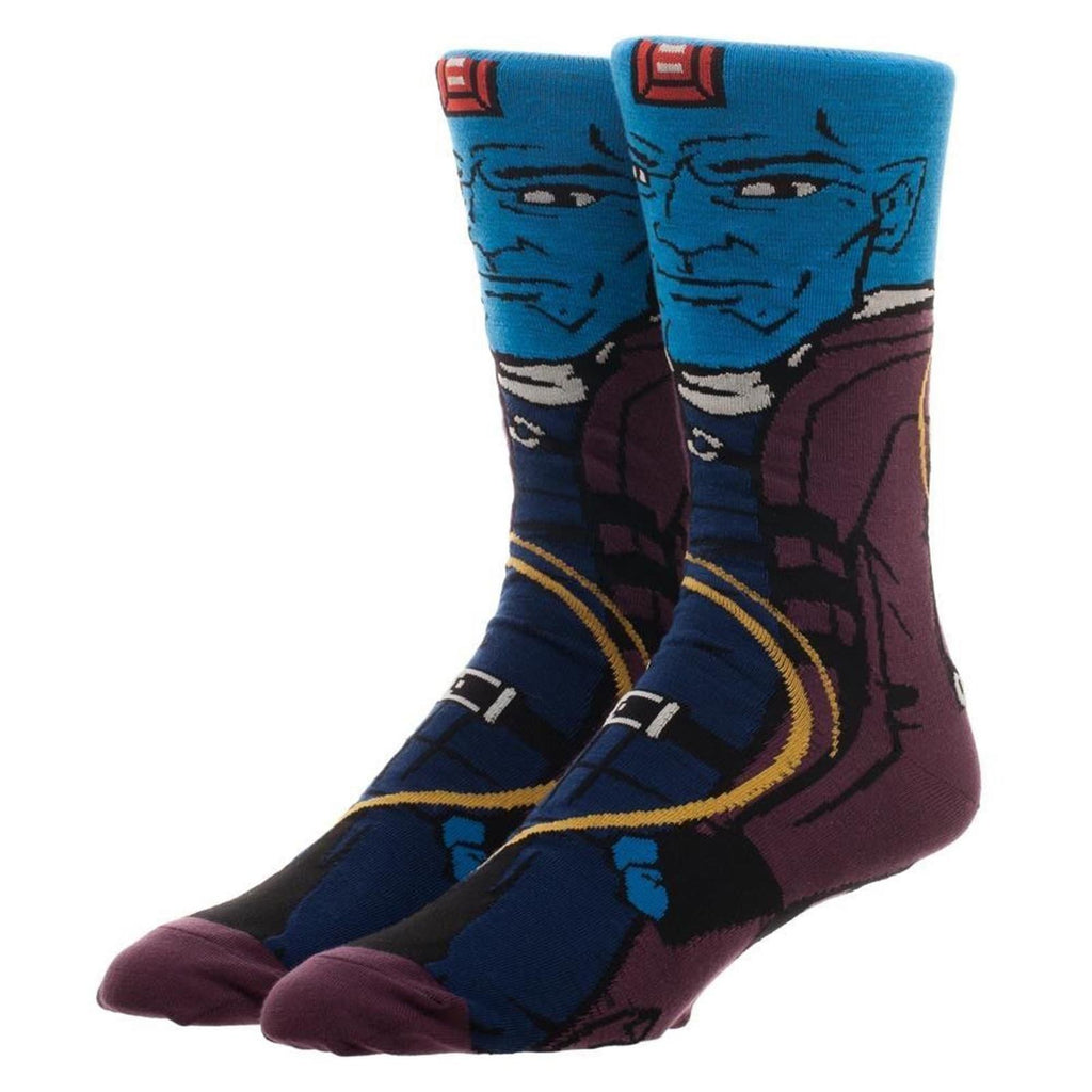Guardians Of The Galaxy Yondu Character Collection One Pair Of Crew Socks
