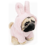 Gund Doug The Pug In Pink Bunny Outfit 9 Inch Plush - Radar Toys