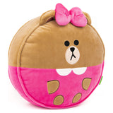 Gund Line Friends Chocolate Plush Pillow 6058941 - Radar Toys