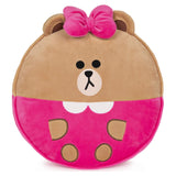 Gund Line Friends Chocolate Plush Pillow 6058941 - Radar Toys