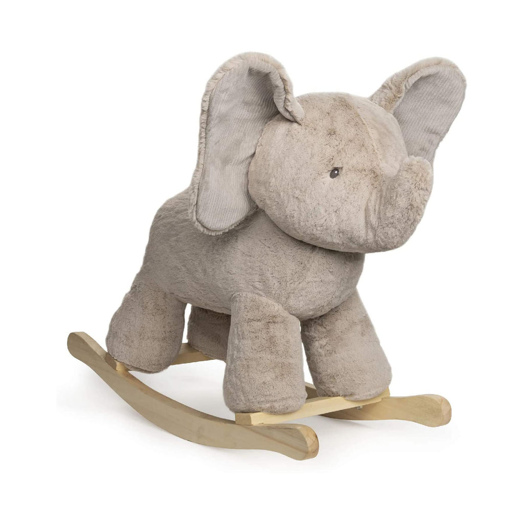 Gund Rocker Elephant Gray 23 Inch Wooden Base Plush Rocker