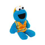 Gund Sesame Street Construction Worker Cookie Monster 12 Inch Plush - Radar Toys