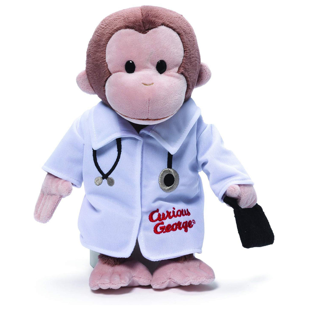 Gund Curious George Doctor 13 Inch Plush
