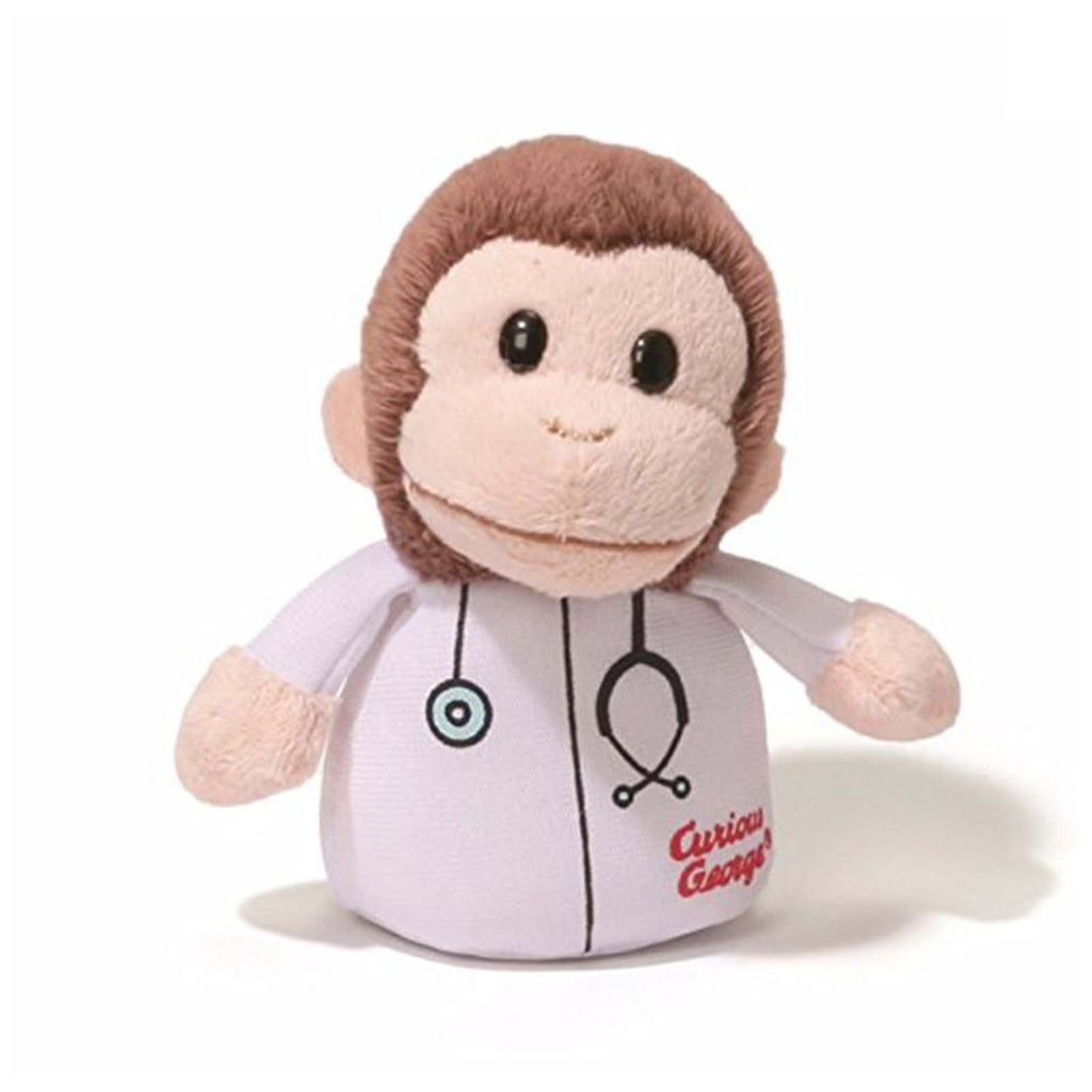 Gund Curious George Doctor 4 Inch Plush Figure