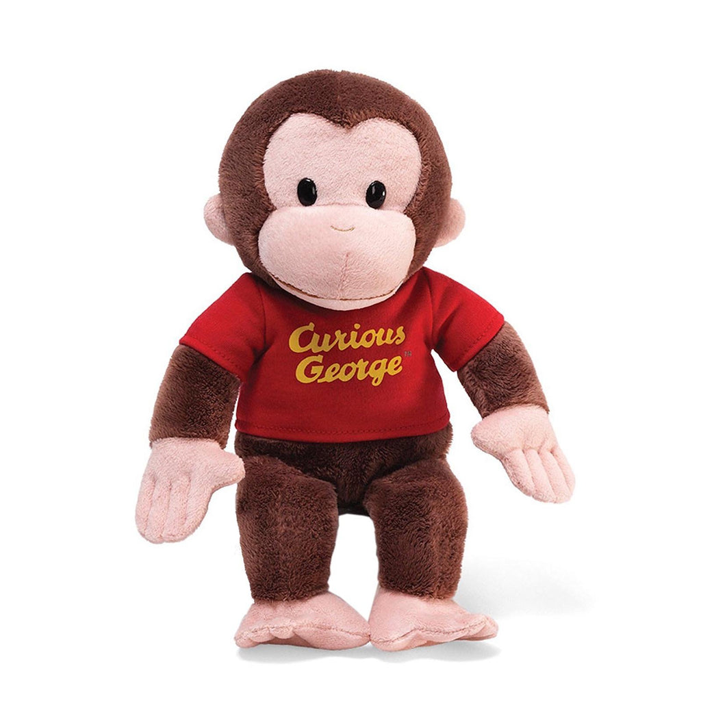 Gund Curious George Red Shirt 12 Inch Plush