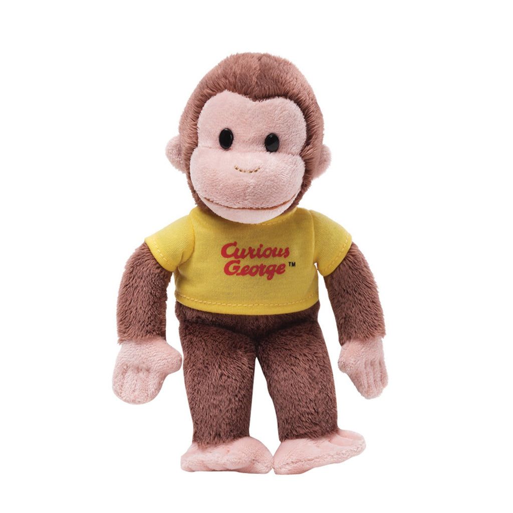 Gund Curious George Yellow Shirt 8 Inch Plush