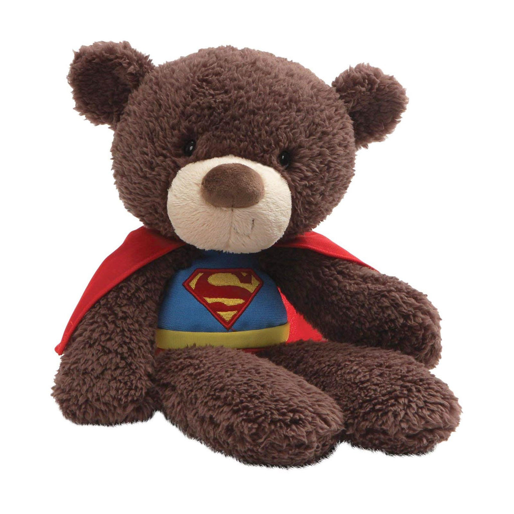 Gund DC Universe Fuzzy Bear Superman 14 Inch Plush