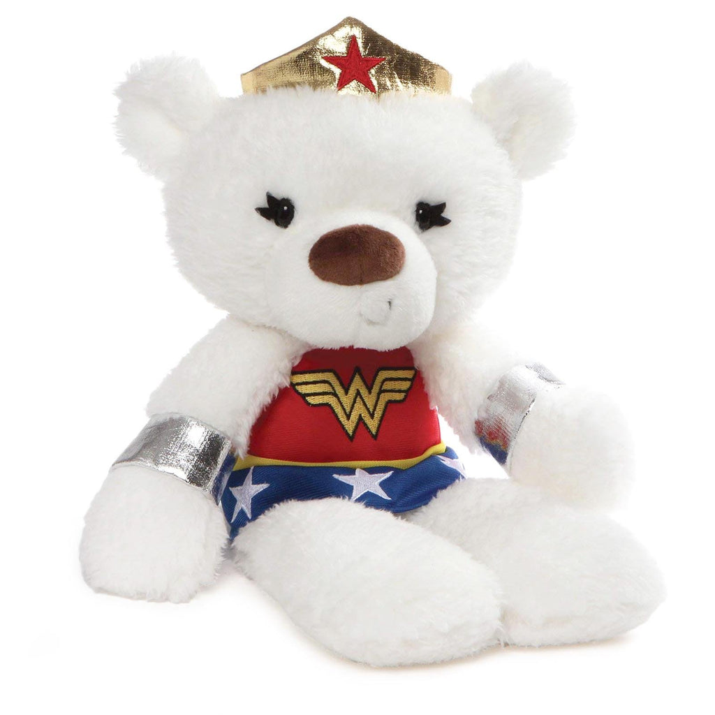 Gund DC Universe Fuzzy Bear Wonder Woman 14 Inch Plush