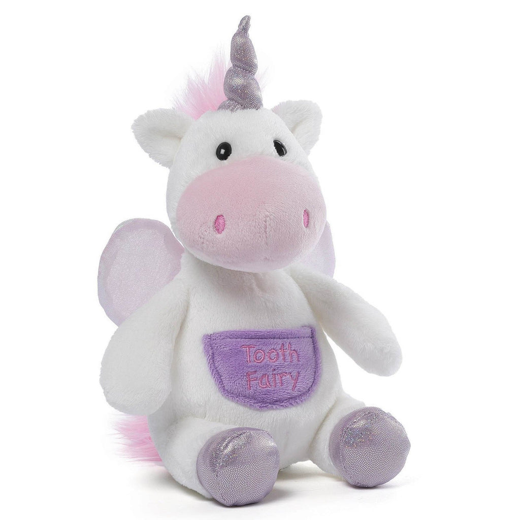 Gund Flitterina Toothfairy Pal 7 Inch Unicorn Plush Figure