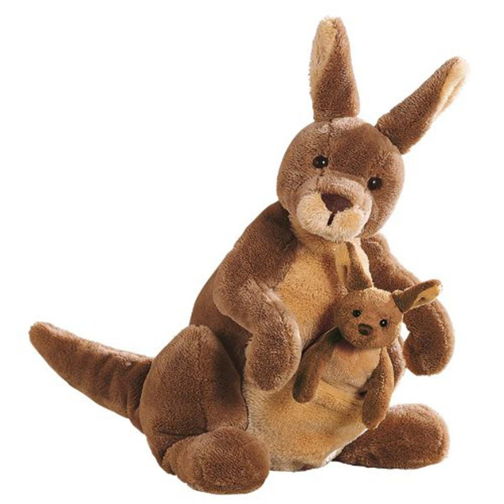 Gund Jirra Kangaroo 10 Inch Brown Plush Animal Figure