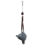 Gund My Neighbor Totoro Hand Bag Reel Key Holder 2 Inch Plush - Radar Toys
