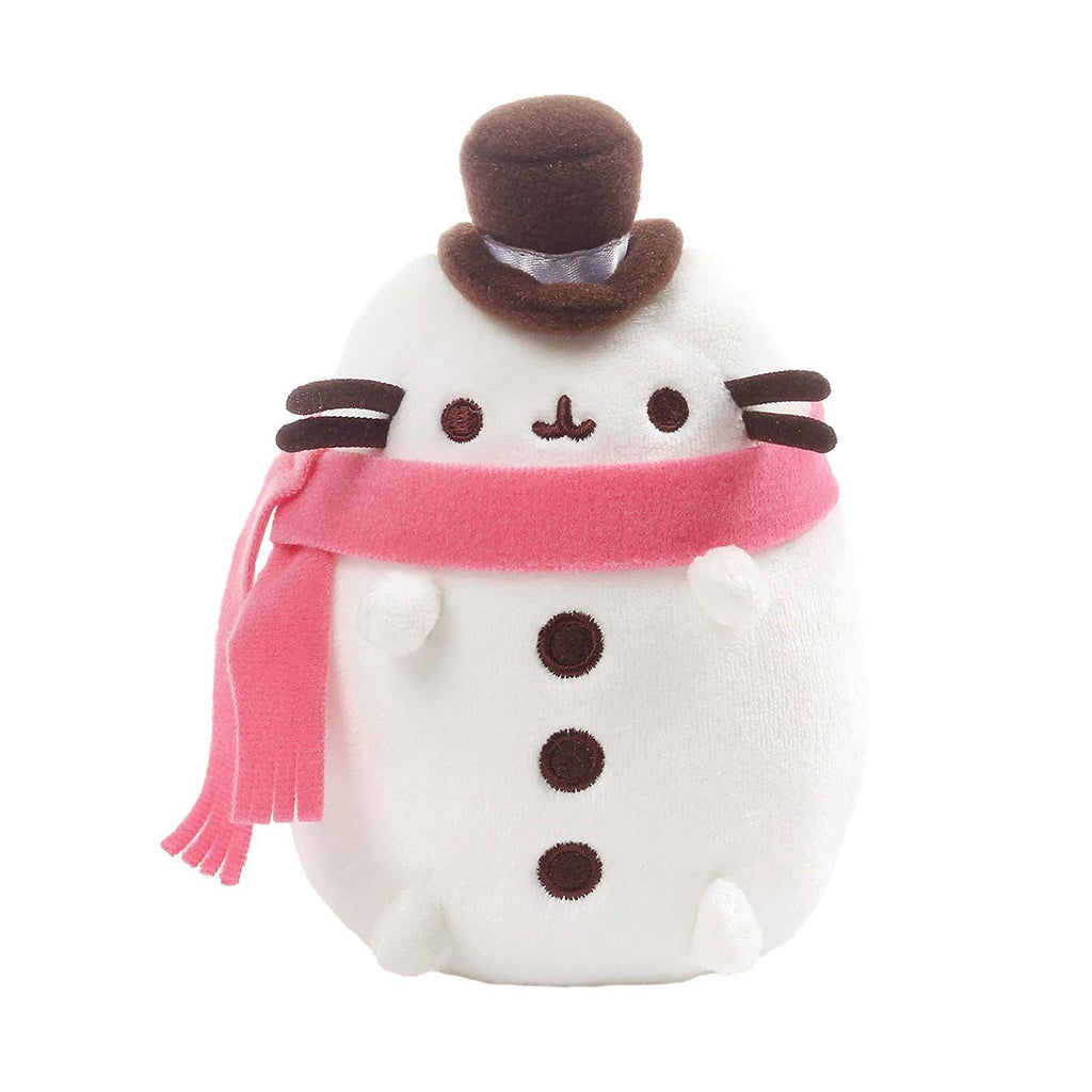 Gund Pusheen Christmas Snowman 6 Inch Plush