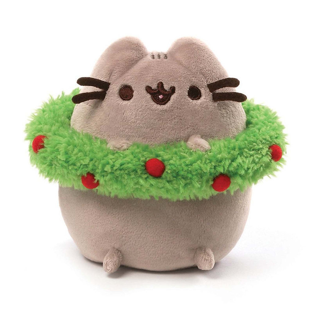 Gund Pusheen Christmas Wreath 4.5 Inch Plush Figure